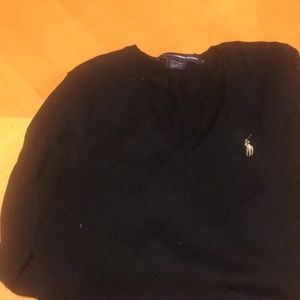 Authentic Ralph Lauren black sweater